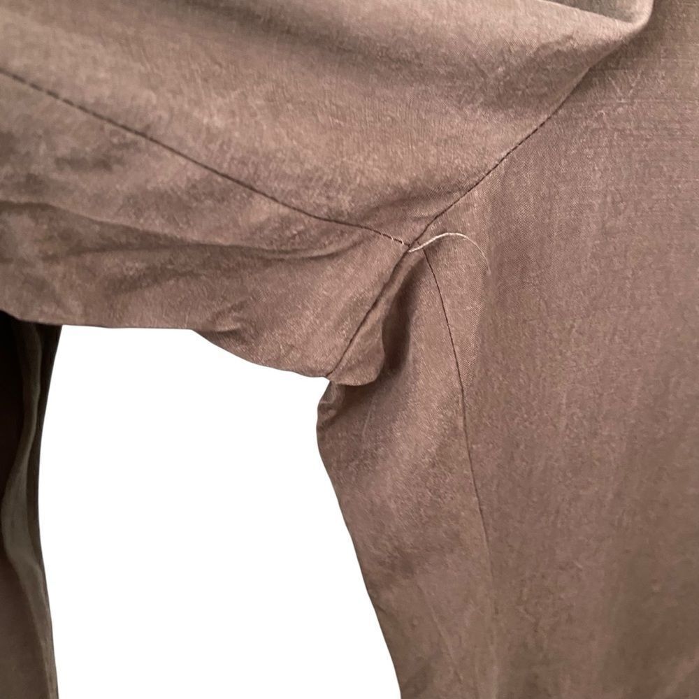 Zara Drawstring Jogger Pants in Olive Green in Size XS - Picture 7 of 8